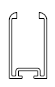 image noir et blanc profilé de positionnement du volet roulant à lames orientables rolltek